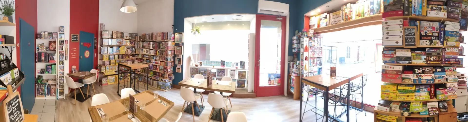panorama du Comptoir Ludique